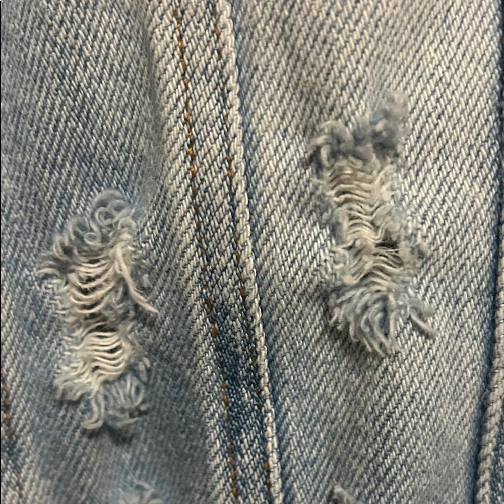 Distressed denim jacket - Picture 4 of 9